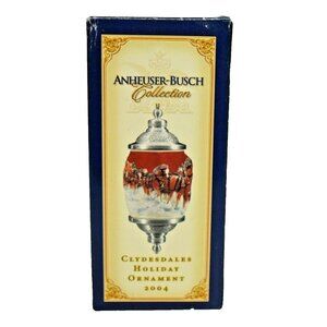 Anheuser-Busch Collection Clydesdales Holiday Ornament 2004 in Box (Christmas)